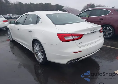 2017 Maserati Quattroporte S Q4 Granlusso из США, поврежденный, VIN ZAM56RRL4H1230275